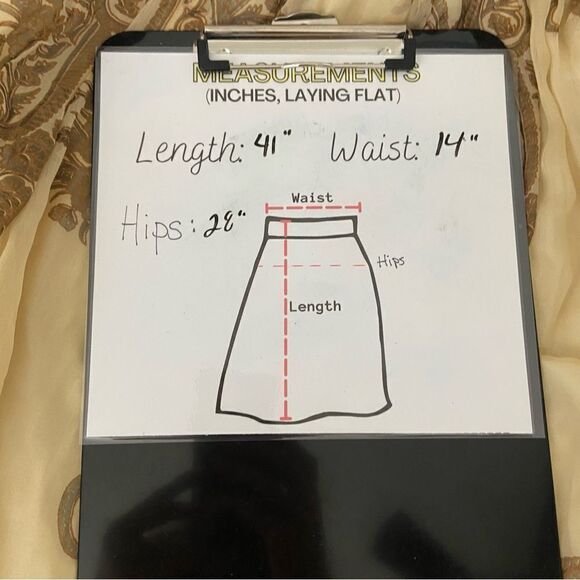 EARTHBOUND Cream and Brown Maxi Skirt - Picture 4 of 13